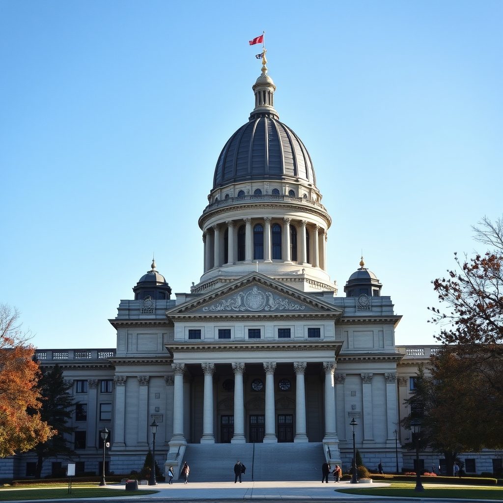 The Illinois State Capitol in Springfield