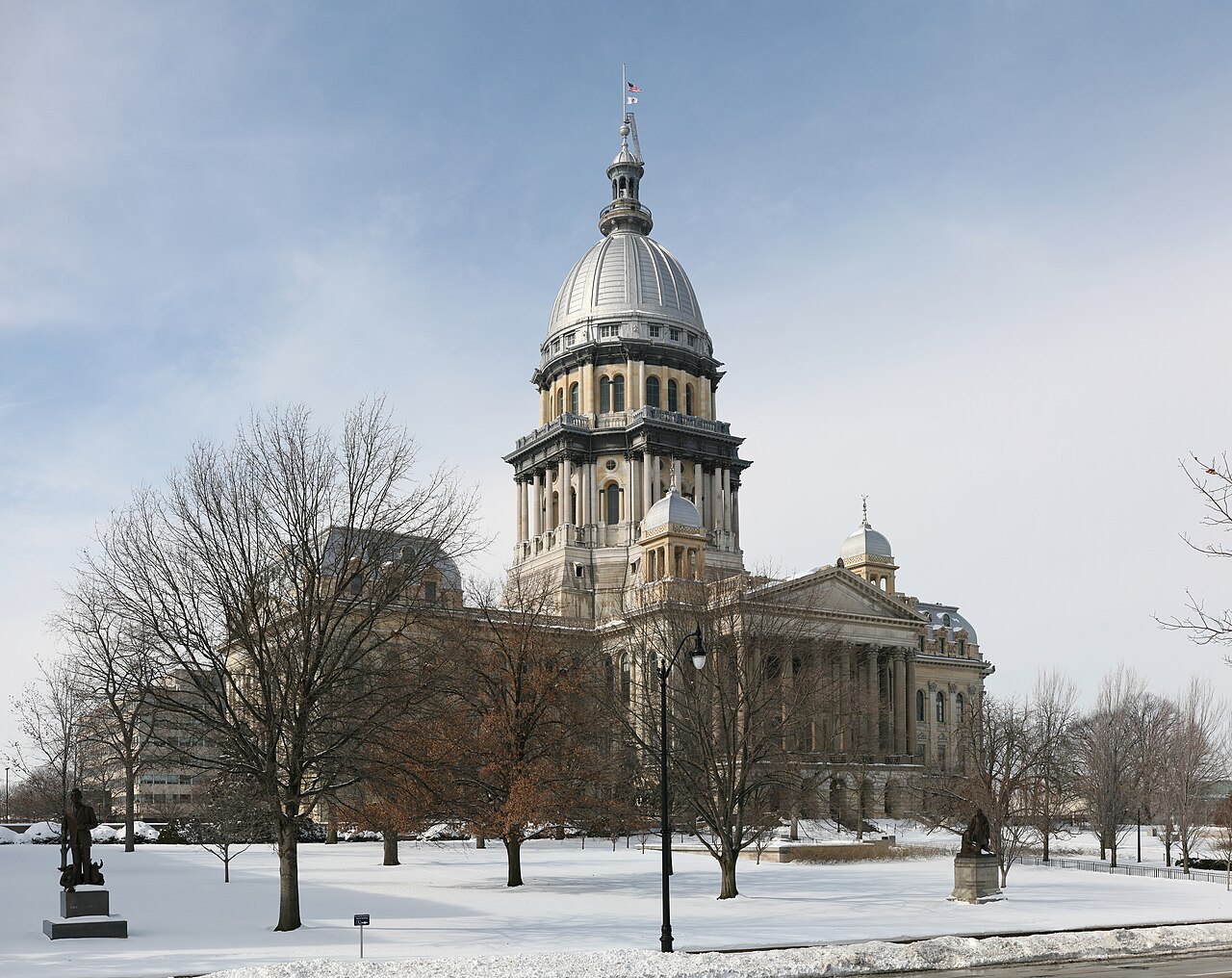 The Illinois State Capitol building in Springfield, Illinois
